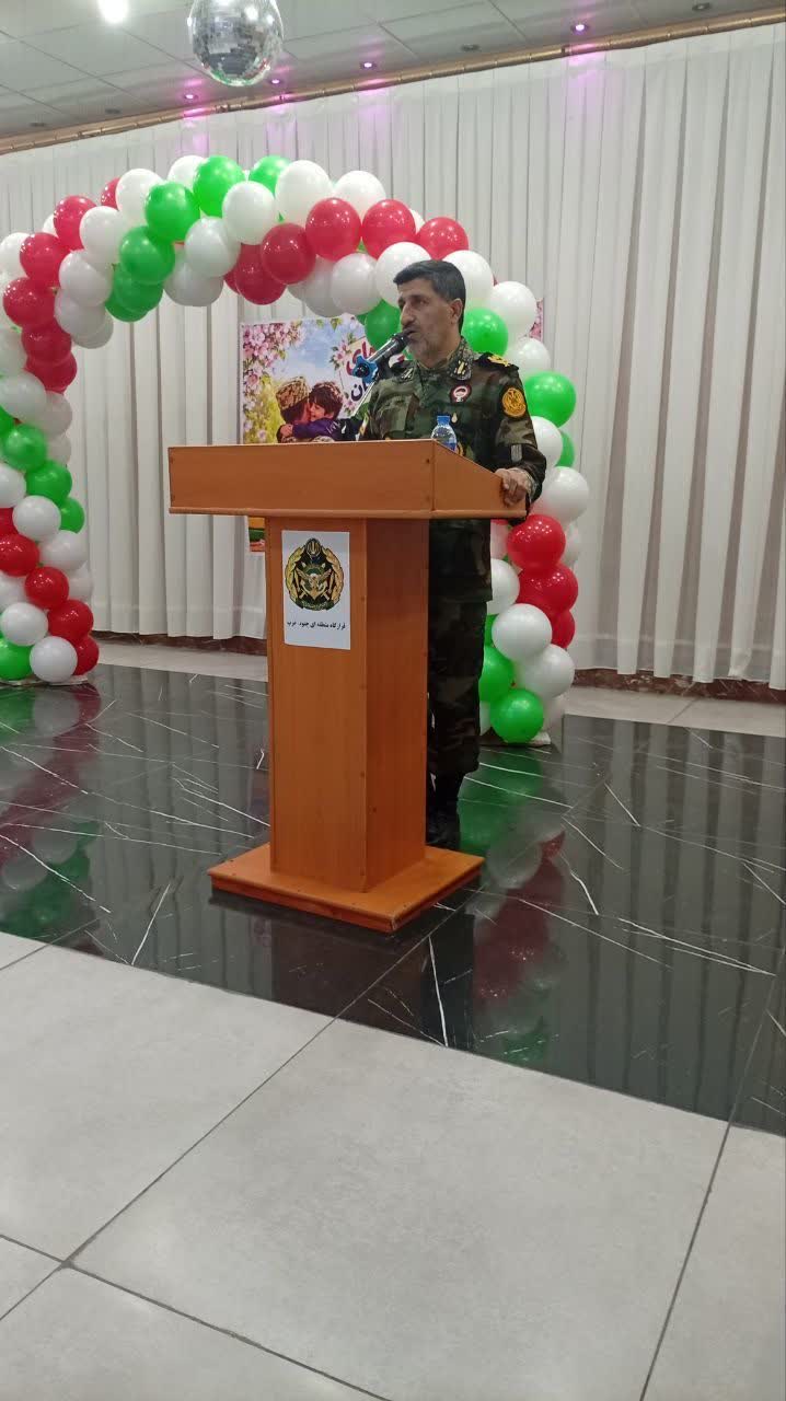 جشن شکوفه‌ها در اهواز؛ تجلیل از خانواده شهدای عملیات رمضان در لشکر ۹۲ زرهی