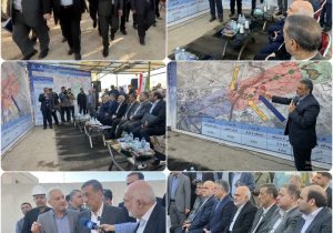 بازدید معاون اجرایی رئیس‌جمهور از پروژه قطار شهری اهواز