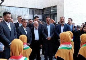 آیین افتتاح مدرسه دوازده‌کلاسه پردیس ایران در اهواز برگزار شد