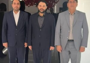 نشست مدیرعامل گروه ملی صنعتی فولاد ایران با مدیرعامل بانک شهر