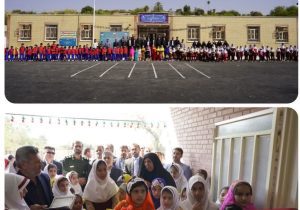 افتتاح دبستان ۶ کلاسه در منطقه کوشک اندیکا با مشارکت بنیاد علمی آموزشی قلم‌چی