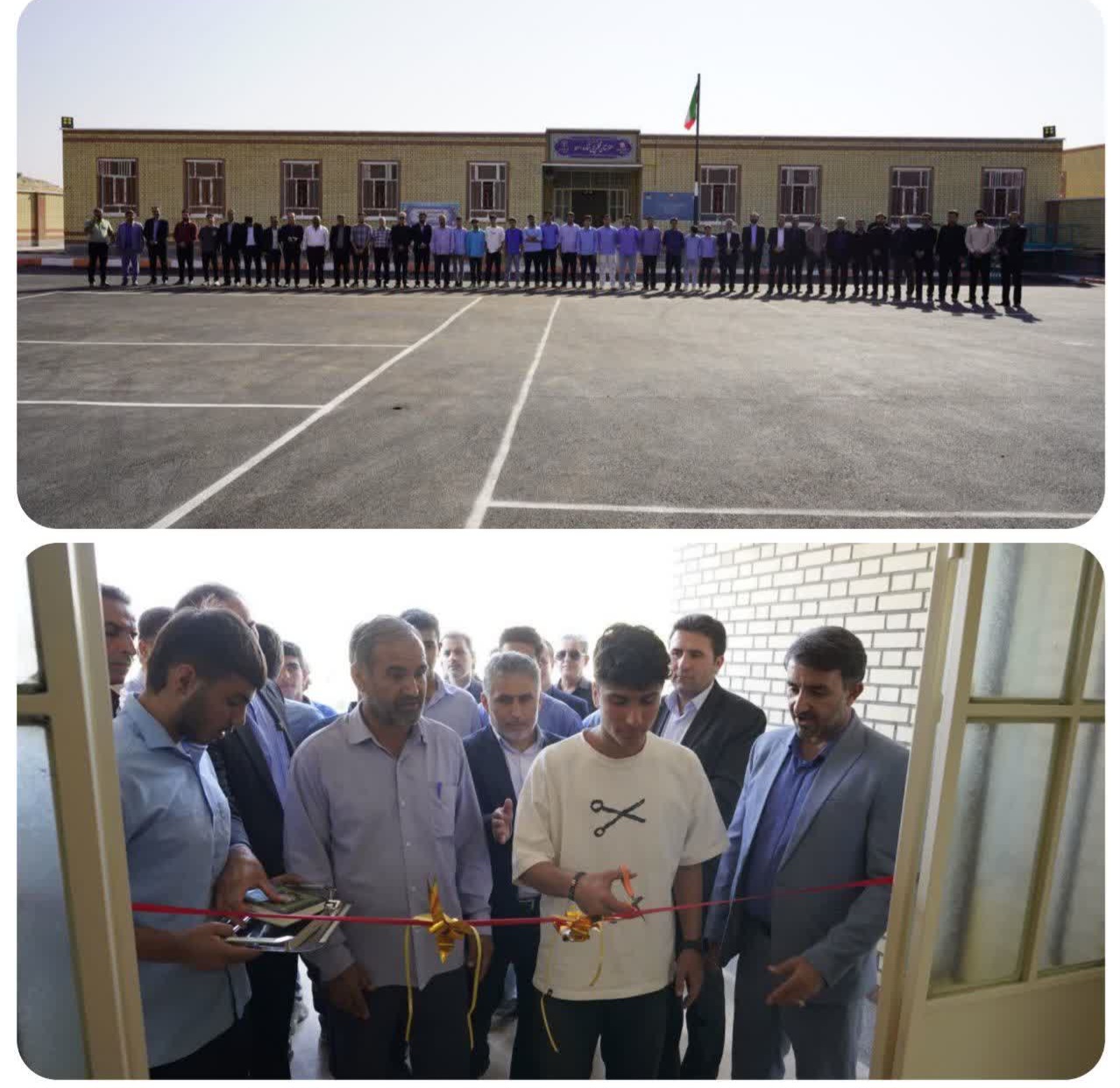 افتتاح مدرسه ۶ کلاسه متوسطه در منطقه کوشک اندیکا