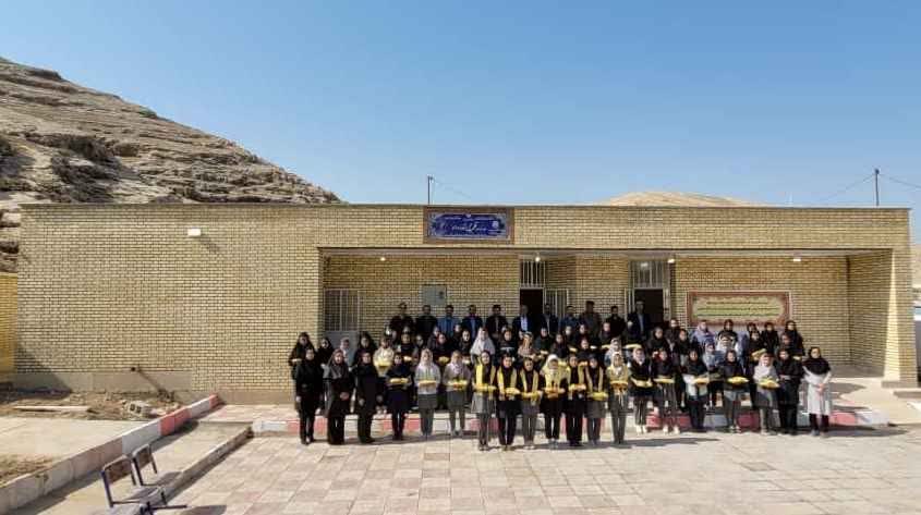افتتاح مدرسه ۳ کلاسه جدید با مشارکت بنیاد علمی و آموزشی قلم‌چی در روستای کَلدوزَخ شهرستان ایذه