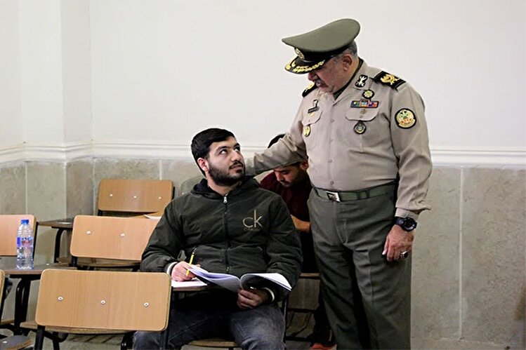 برگزاری مطلوب آزمون دانشگاه افسری ارتش در اهواز