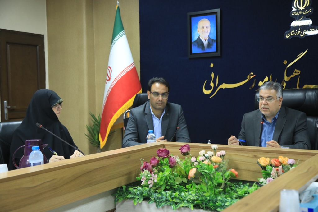 به ریاست معاون هماهنگی امور عمرانی استاندار خوزستان؛ جلسه کارگروه متناظر استانی پیگیری مصوبات کمیسیون آموزش مجلس در حوزه نهضت توسعه عدالت آموزشی برگزار شد