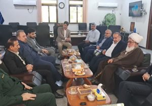 دیدار فرمانده قرارگاه منطقه ای کربلا با سرپرست اداره کل صمت خوزستان