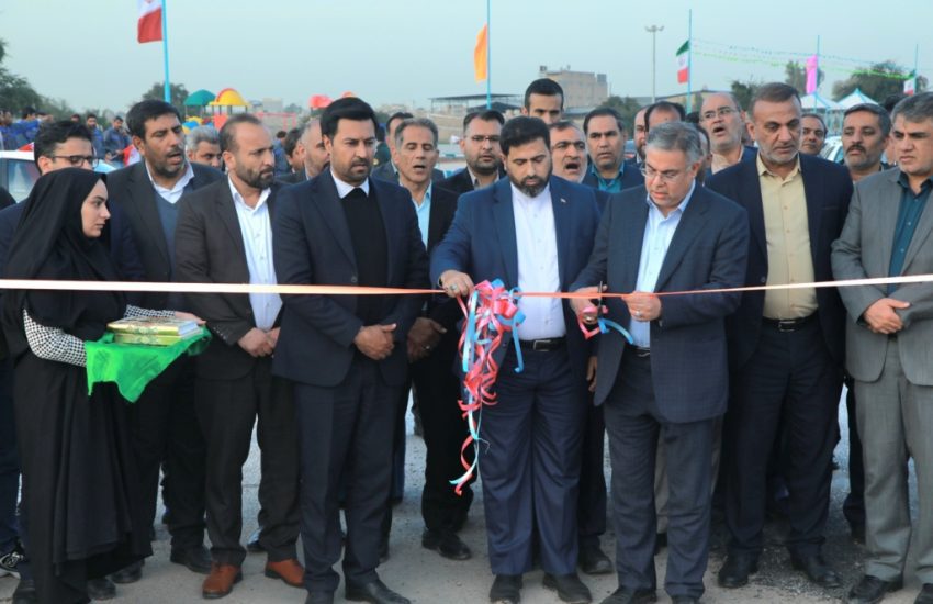 با حضور معاون استاندار خوزستان؛ بهره‌برداری از ۷۵ پروژه عمرانی در شوش با اعتبار ۳.۵ همت همزمان با دهه فجر
