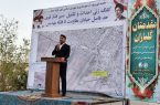 کلنگ‌زنی پروژه مسیر فشار قوی خیابان مقاومت تا فلکه مهدیس در کوت عبدالله