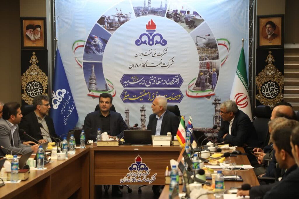 تقدیر رئیس حراست شركت ملی نفت از عملكرد شركت نفت و گاز اروندان برای تداوم تولید در زمان جنگ