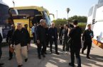 اعزام کاروان شرکت نفت و گاز اروندان به مراسم وداع و تشییع رهبر شهید انقلاب اسلامی