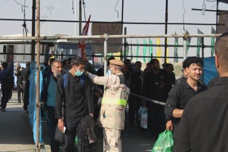 تردد زائران اربعین از مرزهای خوزستان به یک میلیون و ۴۲۸ هزار نفر رسید