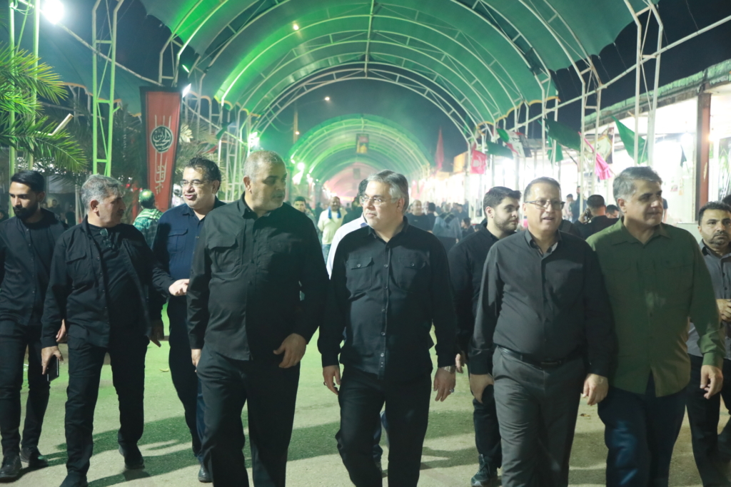بازدید معاون هماهنگی امور عمرانی استاندار خوزستان از مرز چذابه؛ بررسی روند خدمت‌رسانی به زائران اربعین