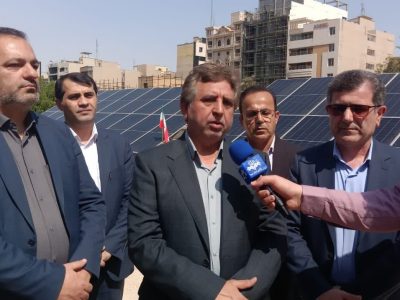 گام بلند بانک سپه در مسیر توسعه انرژی‌های پاک با افتتاح نیروگاه خورشیدی در خوزستان