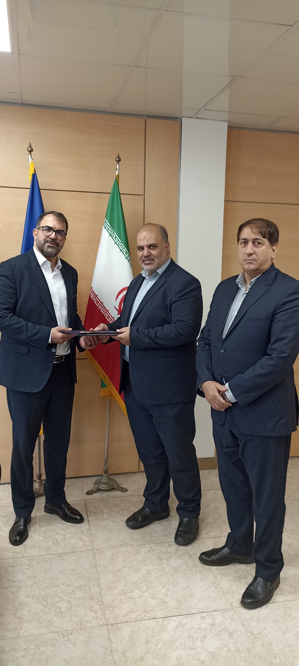 برگزاری آیین تودیع و معارفه مدیرعامل گروه ملی صنعتی فولاد ایران