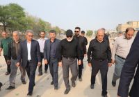 بازدید استاندار خوزستان از سه پروژه عمرانی دزفول؛ تأکید بر تسریع در اجرا و تخصیص اعتبارات