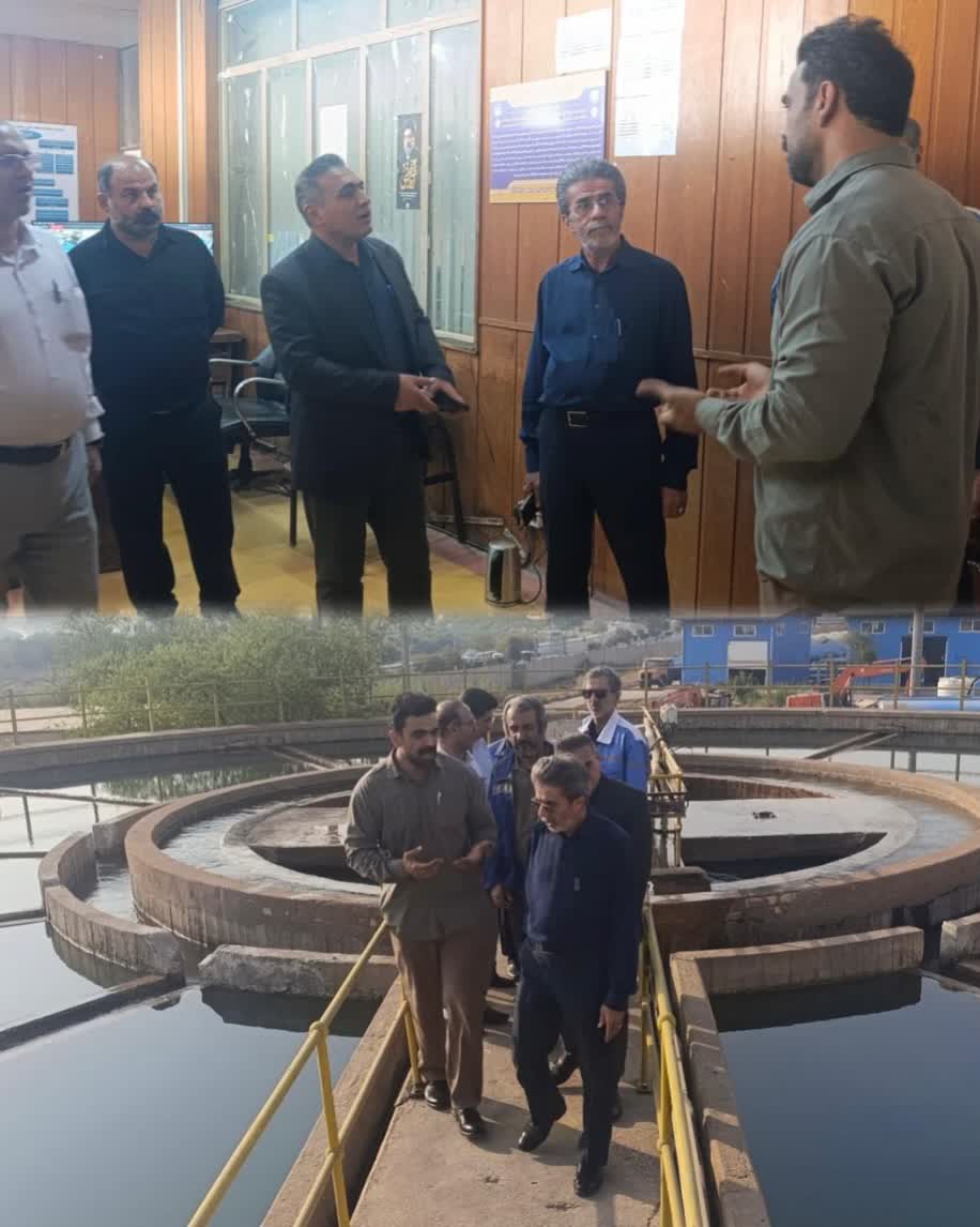 ️بررسی تاب‌آوری و آمادگی تأسیسات آبرسانی اهواز در بازدید مدیران مدیریت بحران وزارت نیرو
