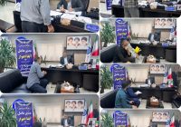 ملاقات مردمی مدیرعامل شرکت آب و فاضلاب اهواز به مناسبت هفته دولت