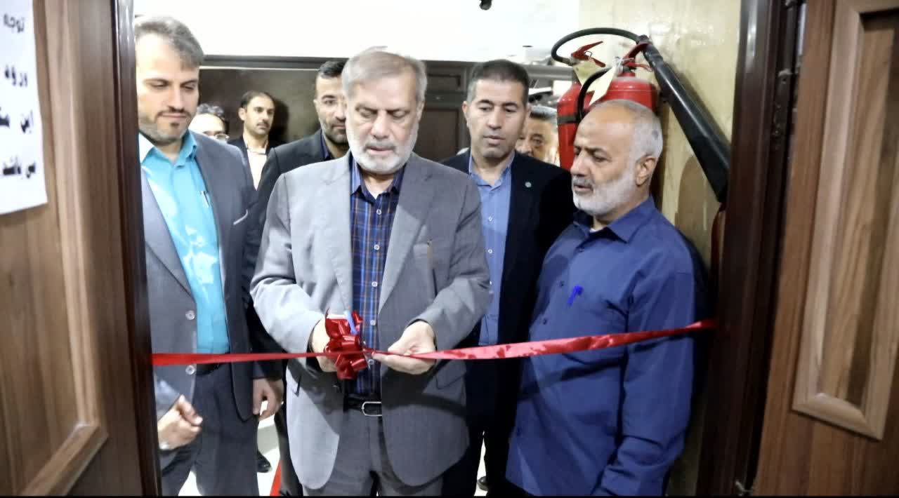 افتتاح مرکز تصویر برداری شرکت تعاونی صحت طب با مشارکت بانک توسعه تعاون خوزستان