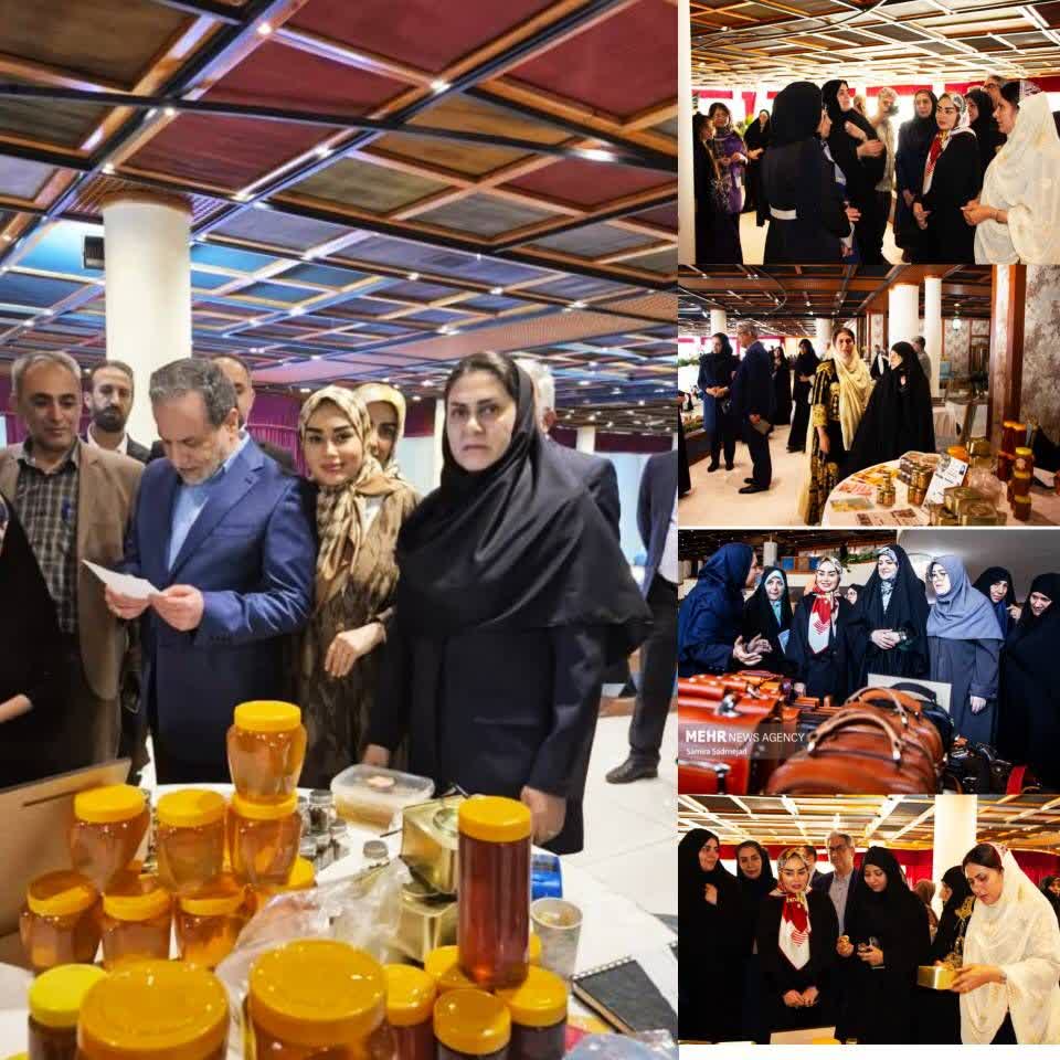 رونمایی از توانمندیهای مددجویان خوزستان در نمایشگاه دیپلماتیک بانوان