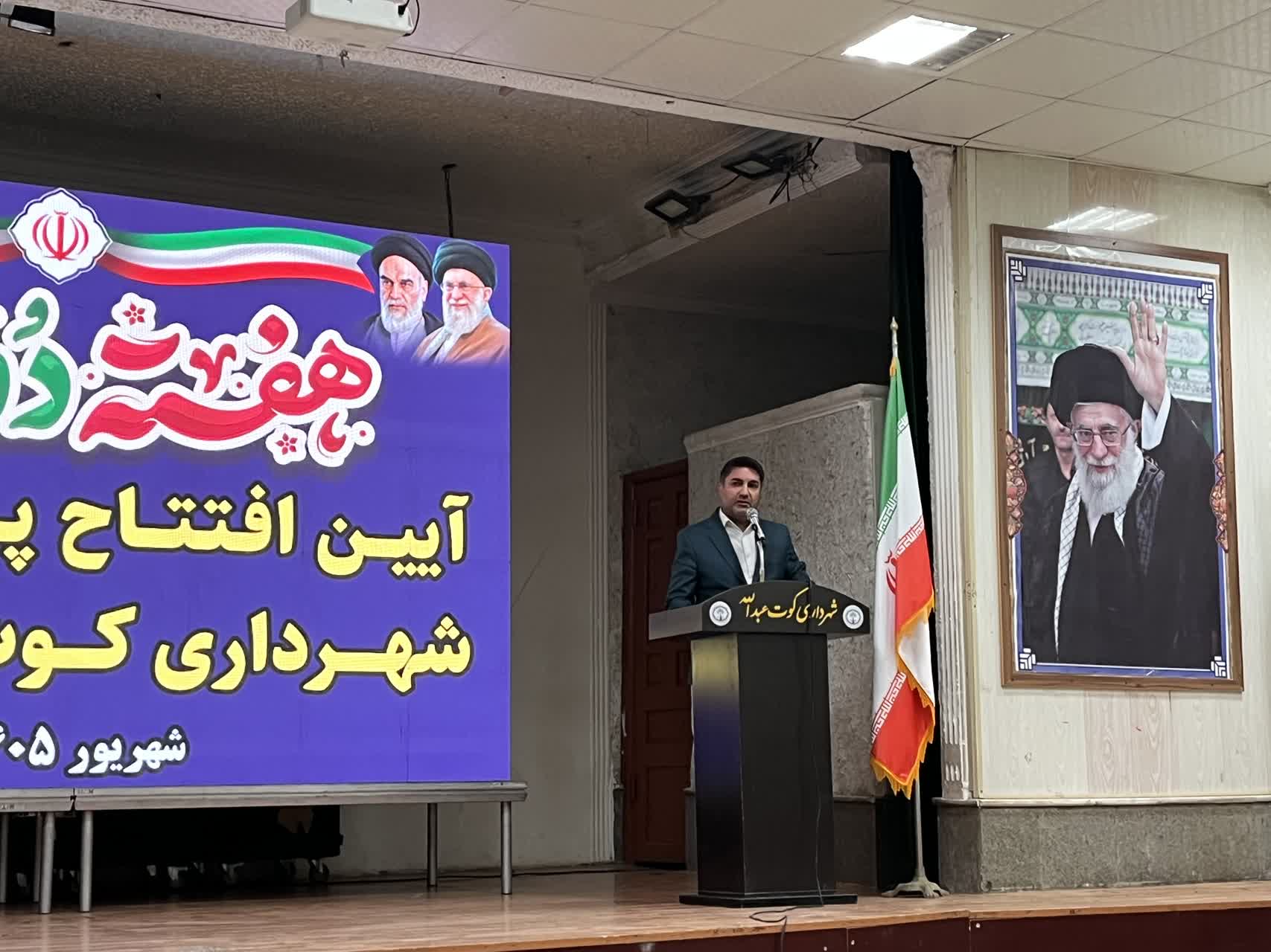 کوت عبدالله درمسیر تحول ، از اجرای ۸۰۰ میلیارد تومان پروژه تا باز آفرینی شهری